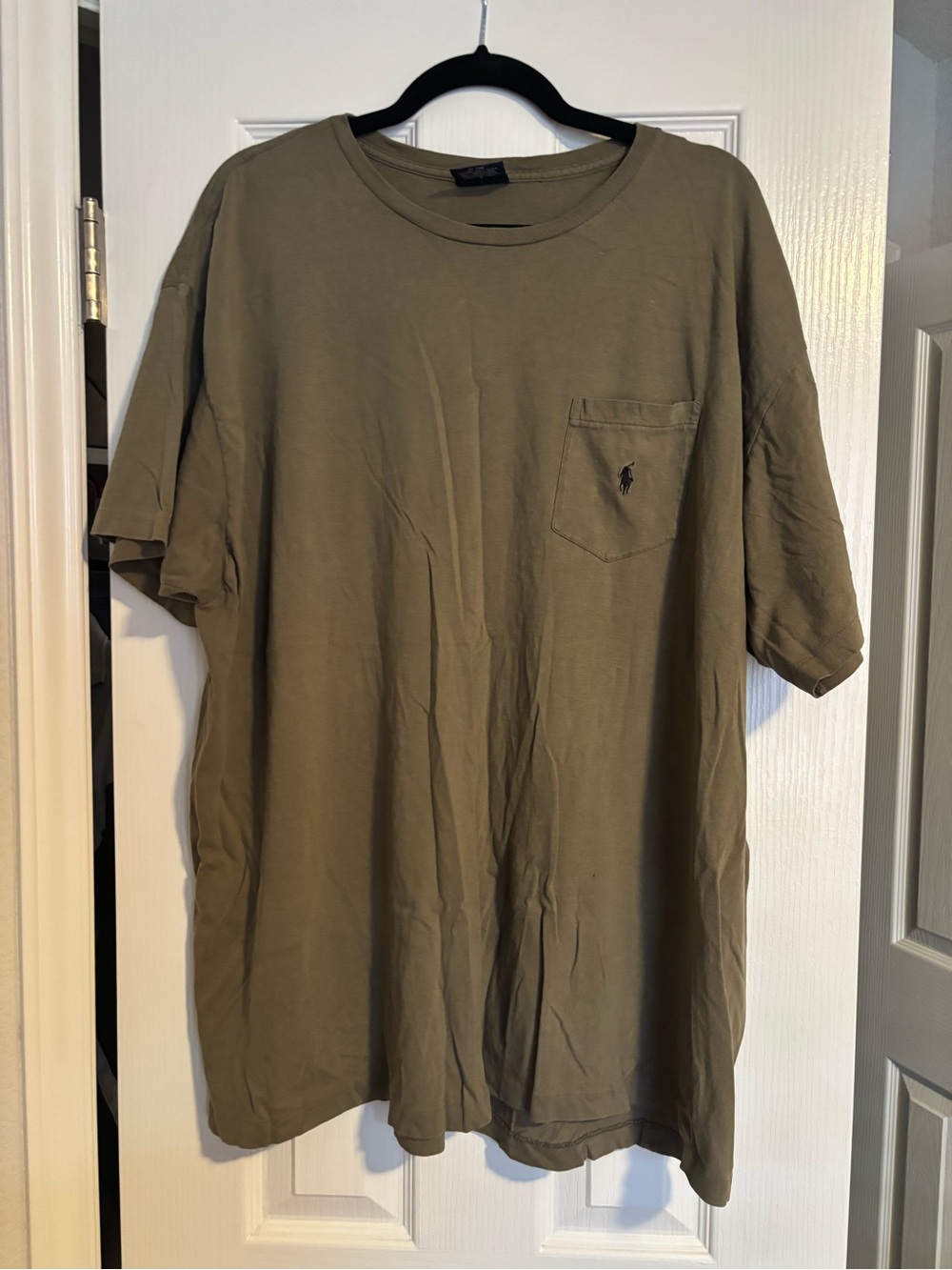Polo by Ralph Lauren Olive Short-Sleeve Pocket Tee
